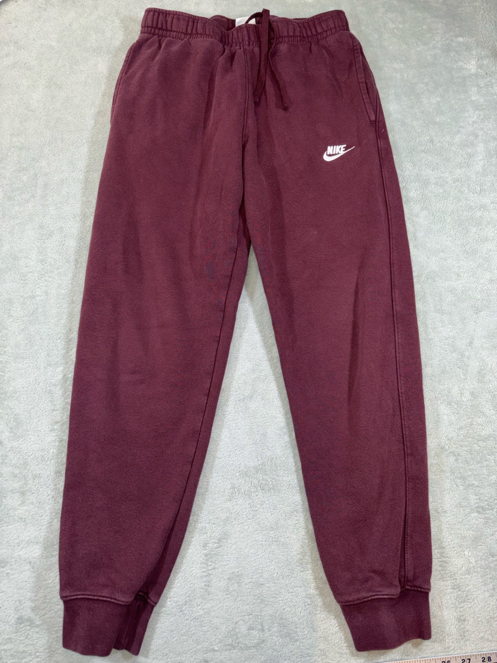 Burgundy Nike Sweatpants Size Small